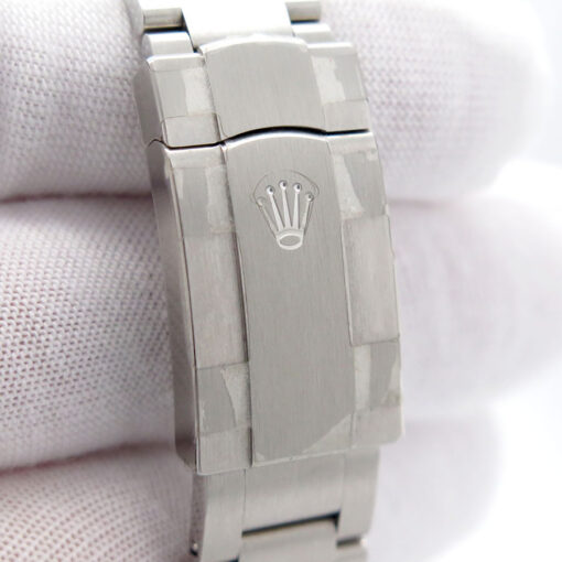 Rolex 124300 Oyster Perpetual 41 with Turquoise Celebration Motif Dial (New Old Stock) - Image 7