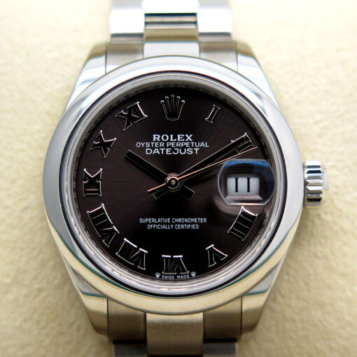 Rolex 279160 Datejust with Dark Grey Roman Dial on Oyster - Image 3