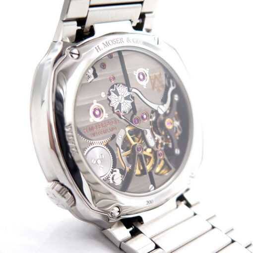 H. Moser & Cie 6812-1200 Streamliner Perpetual Calendar with Grey Dial - Image 5
