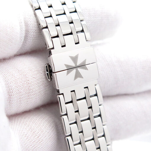 Vacheron Constantin 4600E Fiftysix Automatic with Blue Dial on Bracelet - Image 8