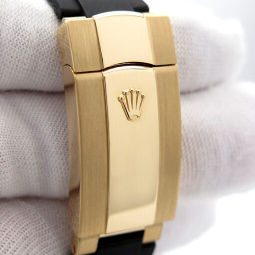 Rolex 326238 Skydweller 18K Yellow Gold with Black Dial on Oysterflex - Image 7