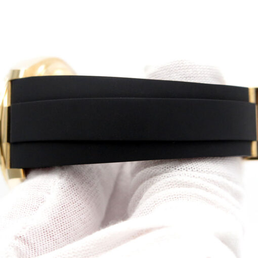 Rolex 326238 Skydweller 18K Yellow Gold with Black Dial on Oysterflex - Image 6