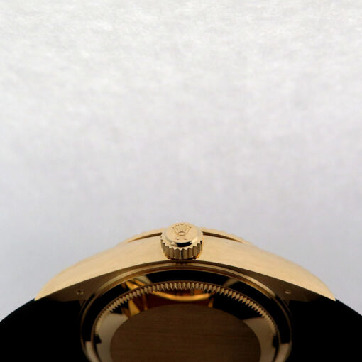 Rolex 326238 Skydweller 18K Yellow Gold with Black Dial on Oysterflex - Image 4