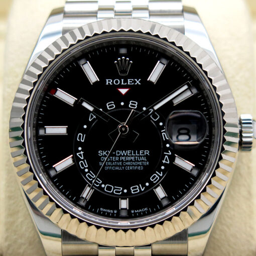 Rolex 336934 Skydweller with Black Dial on Jubilee - Image 3