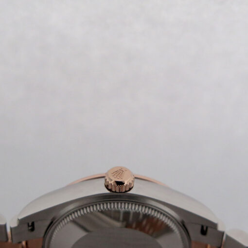 Rolex 278271 Datejust 18K/SS with Rose Roman Dial on Jubilee - Image 4