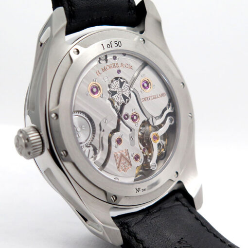 H. Moser & Cie 3808-1201 Pioneer Perpetual Calendar MD Funky Blue Limited Edition - Image 5