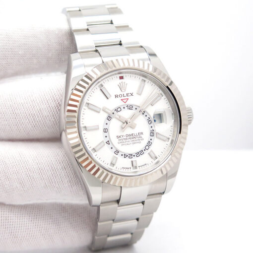 Rolex 336934 Skydweller with White Dial on Oyster