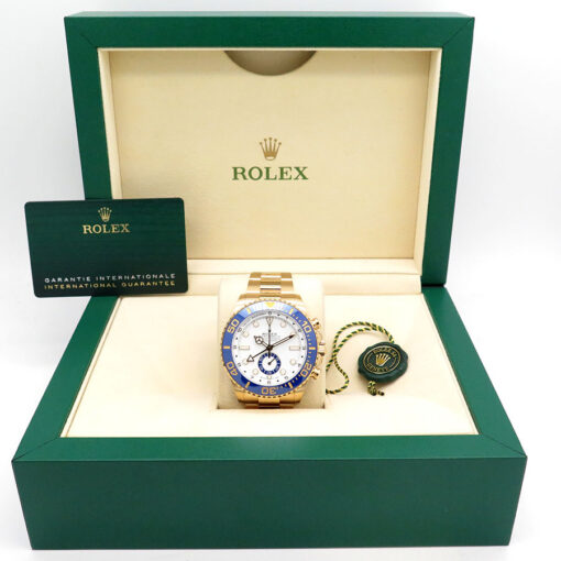 Alternative view of Rolex 126688 Yachtmaster II 18K Yellow Gold (New Model)