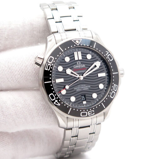 Omega Seamaster Diver 300m with Black Dial on Bracelet