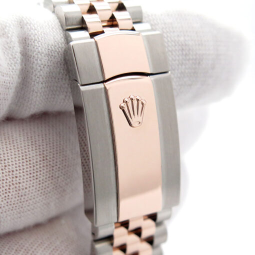 Rolex 126331 Datejust 41 18K/SS with Chocolate Stick Dial on Jubilee - Image 7