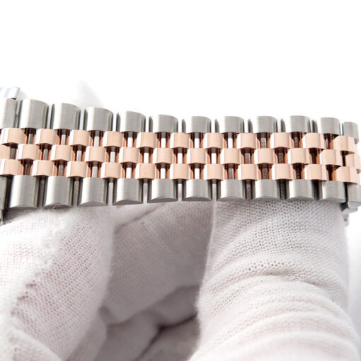 Rolex 126331 Datejust 41 18K/SS with Chocolate Stick Dial on Jubilee - Image 6