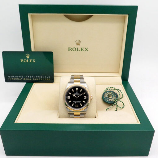Alternative view of Rolex 124273 Explorer 18K/SS