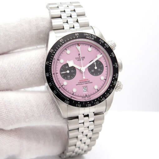Tudor 79360N Black Bay Chronograph with Pink Dial