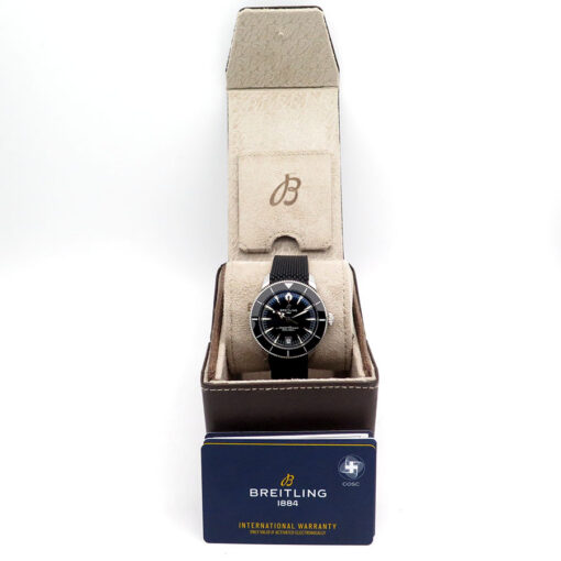 Alternative view of Breitling AB3110 SuperOcean Heritage Black on Strap