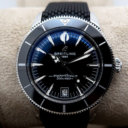 Breitling AB3110 SuperOcean Heritage Black on Strap - Image 3
