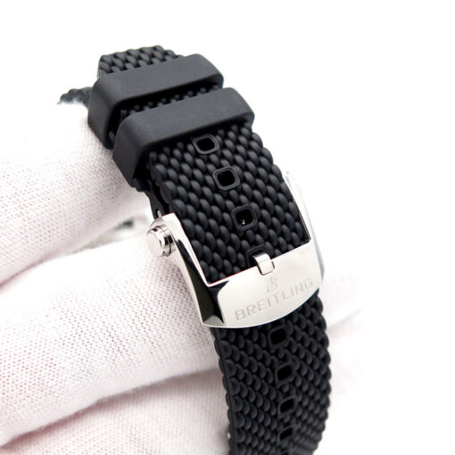 Breitling AB3110 SuperOcean Heritage Black on Strap - Image 7