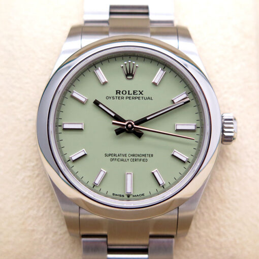 Rolex 277200 Oyster Perpetual 31 with Pistachio Green Dial - Image 3