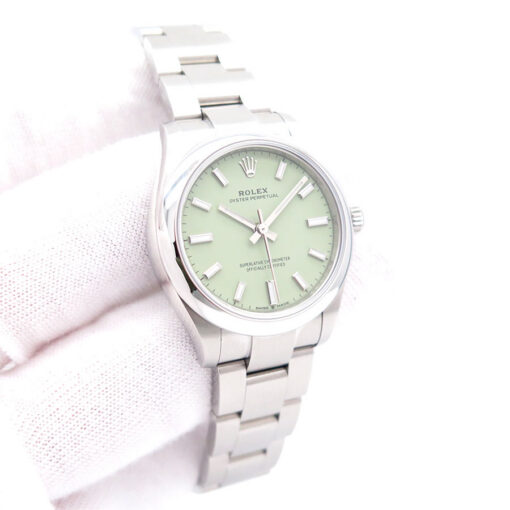 Rolex 277200 Oyster Perpetual 31 with Pistachio Green Dial