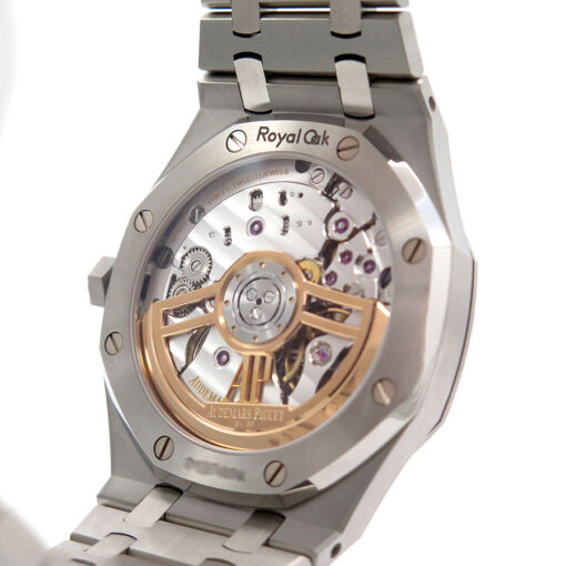 Audemars Piguet 15500ST Royal Oak with Blue Dial (New Old Stock) - Image 9
