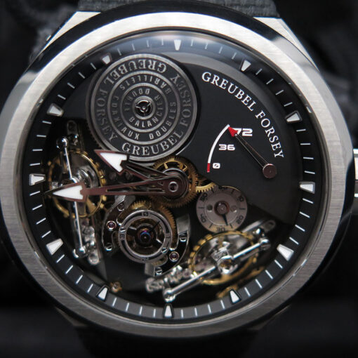 Greubel Forsey Double Balance Convexe Skeleton on Strap - Image 3