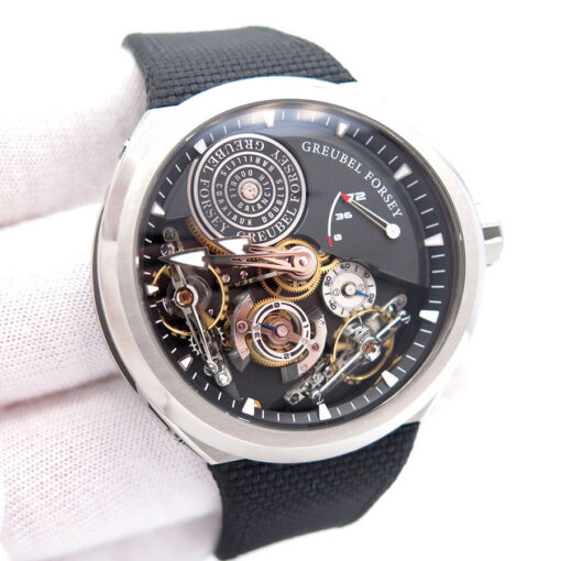 Greubel Forsey Double Balance Convexe Skeleton on Strap