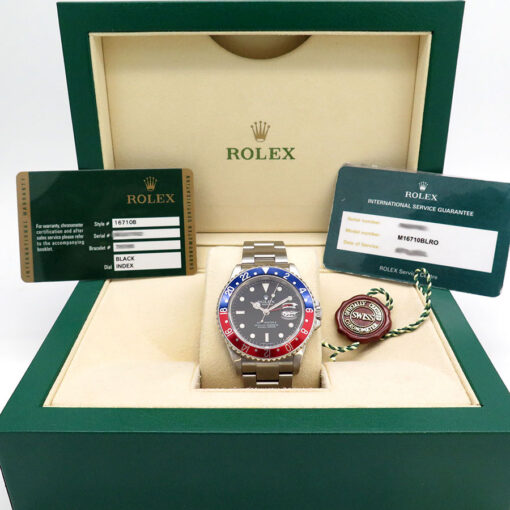 Alternative view of Rolex 16710BLRO GMT Master II