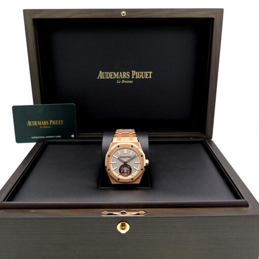 Alternative view of Audemars Piguet 26730OR Royal Oak 18K Rose Gold Flying Tourbillon