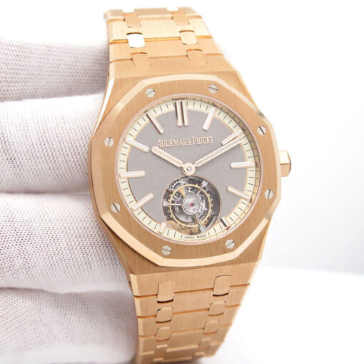 Audemars Piguet 26730OR Royal Oak 18K Rose Gold Flying Tourbillon
