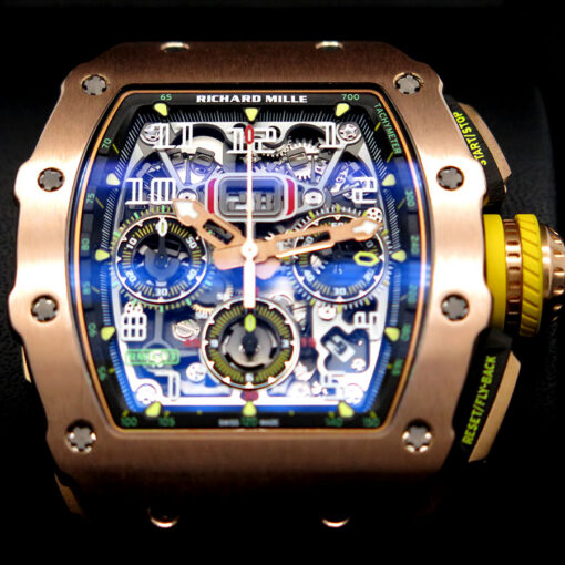 Richard Mille RM11-03 18K Rose Gold Automatic Flyback Chronograph - Image 3