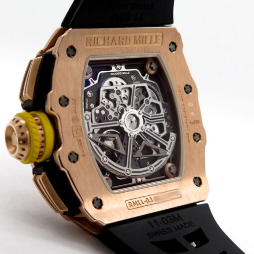 Richard Mille RM11-03 18K Rose Gold Automatic Flyback Chronograph - Image 5