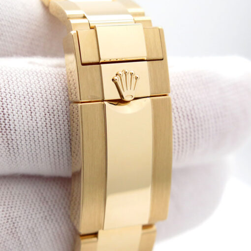 Rolex 126508 Cosmograph Daytona 18K Yellow Gold with Green and Gold Dial - Image 7