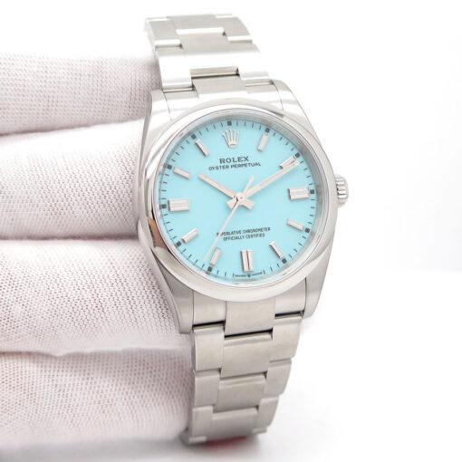 Rolex 126000 Oyster Perpetual with Turquoise Dial