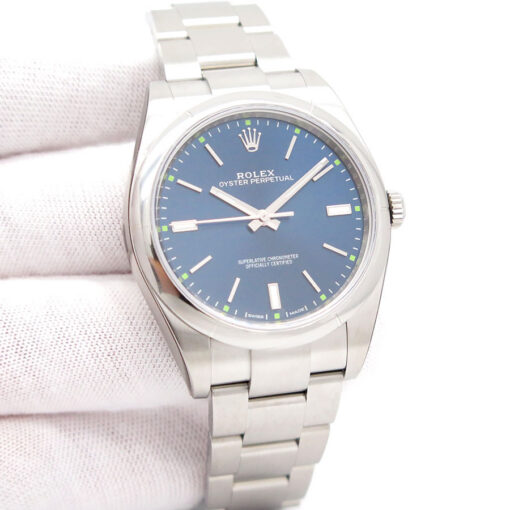 Rolex 114300 Oyster Perpetual with Blue Dial (New Old Stock)