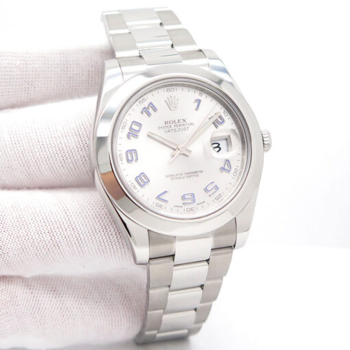 Rolex 116300 Datejust II with Rhodium Arabic Dial