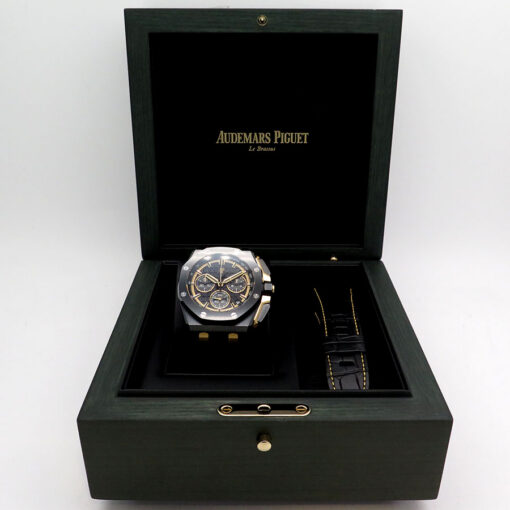 Alternative view of Audemars Piguet 26420CE Royal Oak Offshore Chronograph Ceramic & Yellow Gold