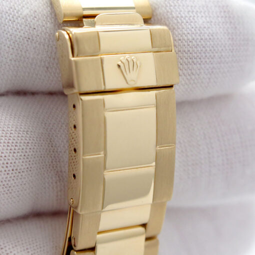 Rolex 16628 Yachtmaster 18K Yellow Gold with White Dial - Image 7