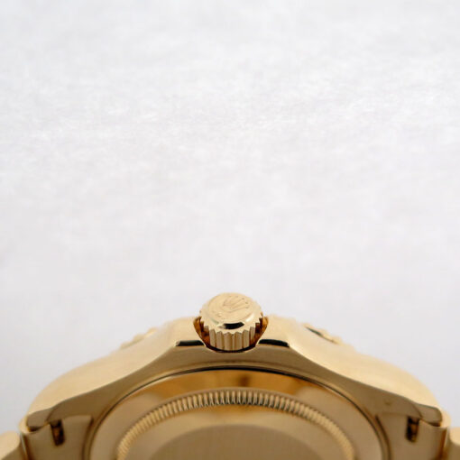 Rolex 16628 Yachtmaster 18K Yellow Gold with White Dial - Image 4