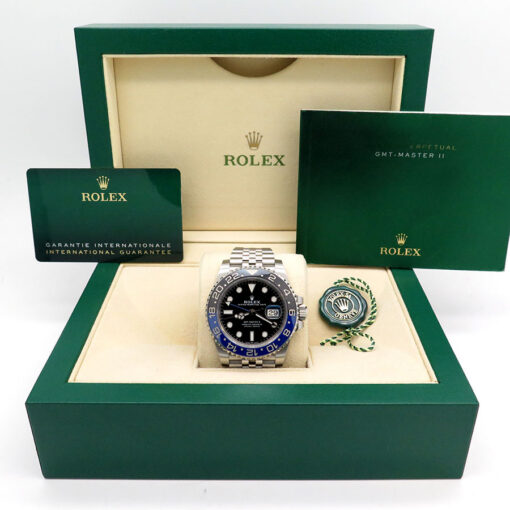Alternative view of Rolex 126710BLNR GMT Master II on Jubilee