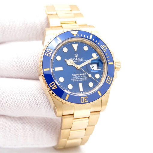 Rolex 126618LB Submariner 41 18K Yellow Gold