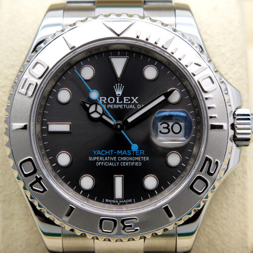 Rolex 116622 Yachtmaster with Dark Rhodium Dial - Image 3