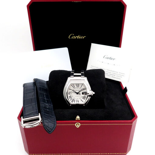 Alternative view of Cartier WSRD0020 Roadster Automatic Large with Silver Dial