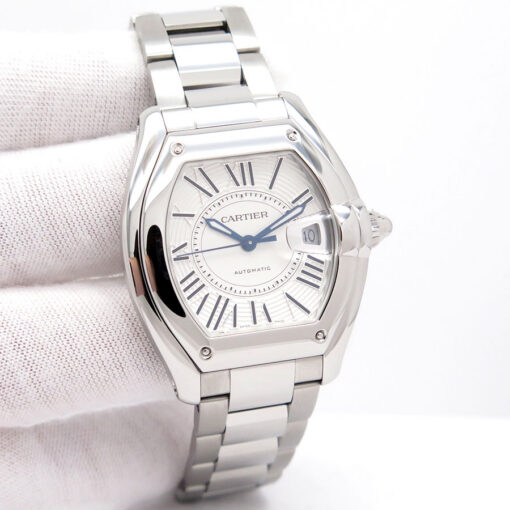 Cartier WSRD0020 Roadster Automatic Large with Silver Dial
