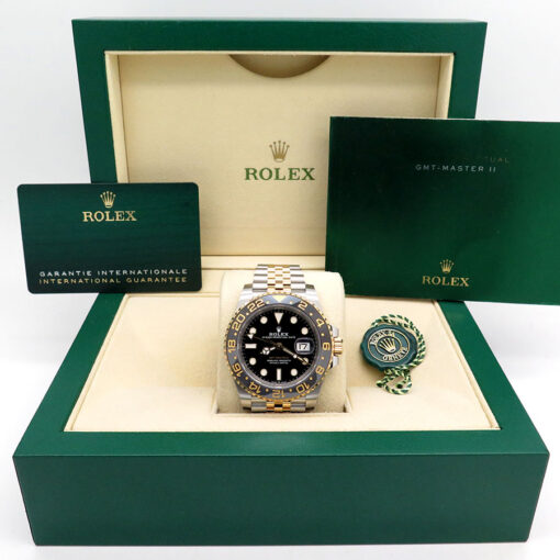 Rolex 126713GRNR GMT Master II 18K/SS on Jubilee - Image 2