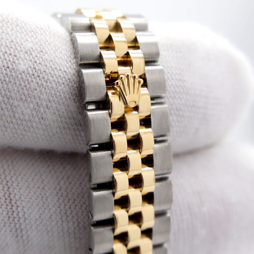 Rolex 279173 Datejust 18K/SS with Silver Diamond Dial on Jubilee - Image 7