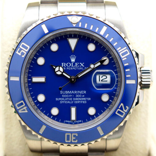 Rolex 116619LB Submariner 18K White Gold - Image 3