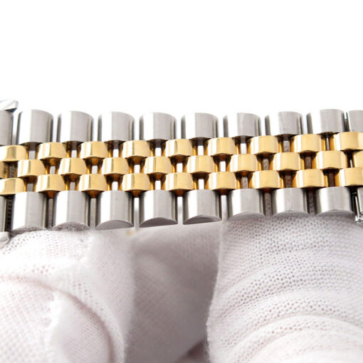Rolex 16013 Datejust 18K/SS with Champagne Stick Dial on Jubilee - Image 10
