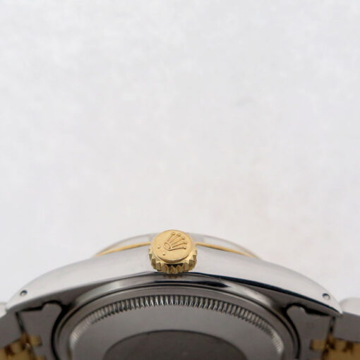Rolex 16013 Datejust 18K/SS with Champagne Stick Dial on Jubilee - Image 4