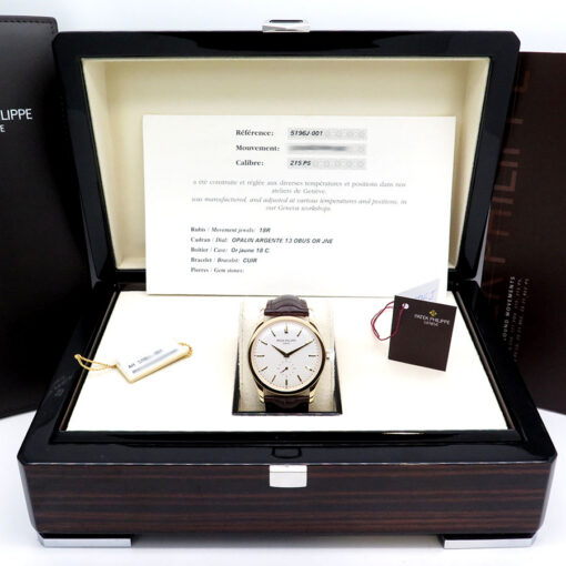 Patek Philippe 5196J Calatrava 18K Yellow Gold - Image 2