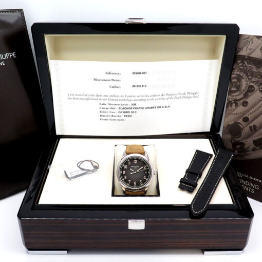 Alternative view of Patek Philippe 5226G Calatrava 18K White Gold