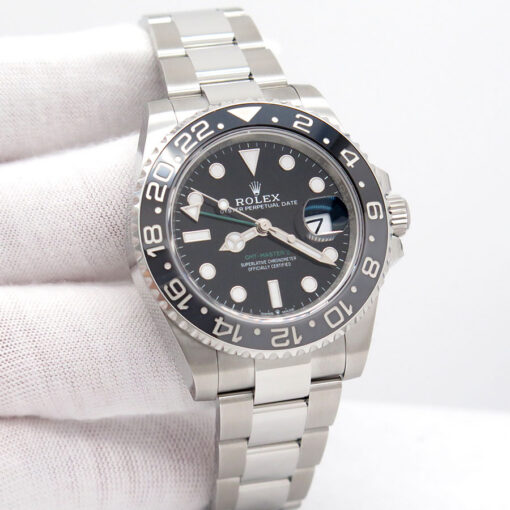 Rolex 126710GRNR GMT Master II on Oyster